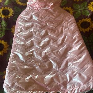 New without tags/ Pink Chevron Dog Coat/ Brown Coat/ Blue Dress/Pink Coat